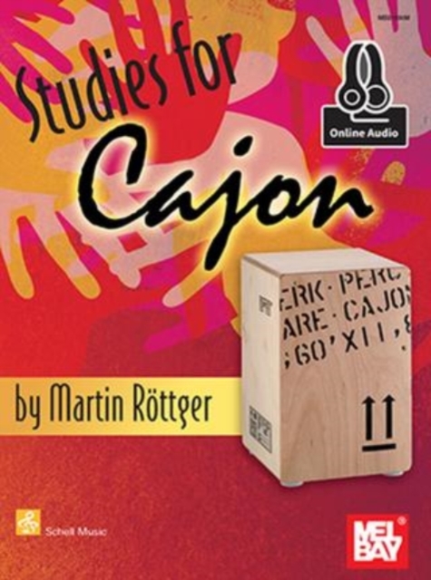 Studies For Cajon Book With Online Audio, Book Book