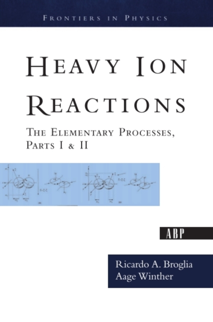 Heavy Ion Reactions : The Elementary Processes, Parts I&II, PDF eBook