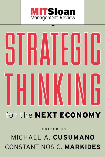 Strategic Thinking for the Next Economy, Paperback / softback Book
