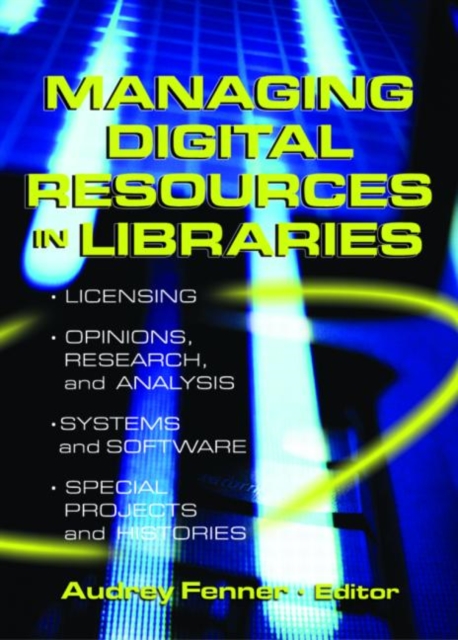 Managing Digital Resources in Libraries, Hardback Book