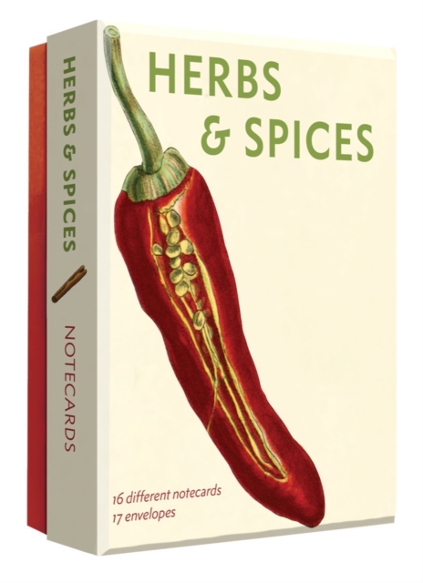Herbs and Spices Detailed Notecard Set : Detailed Notes, Cards Book