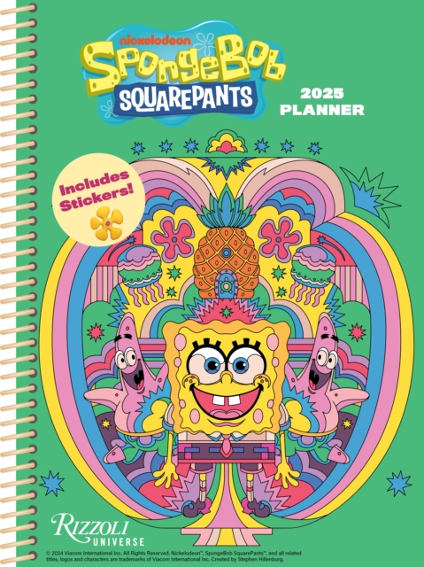 SpongeBob SquarePants 2025 Planner, Calendar Book