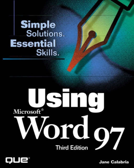 Using Microsoft Word 97, Paperback Book