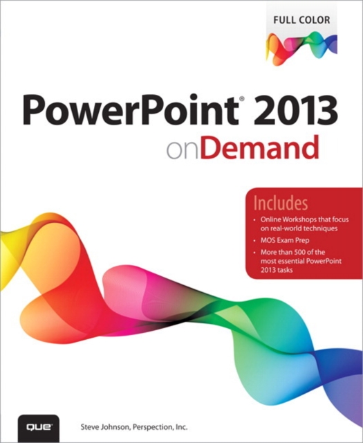 PowerPoint 2013 on Demand, Paperback Book