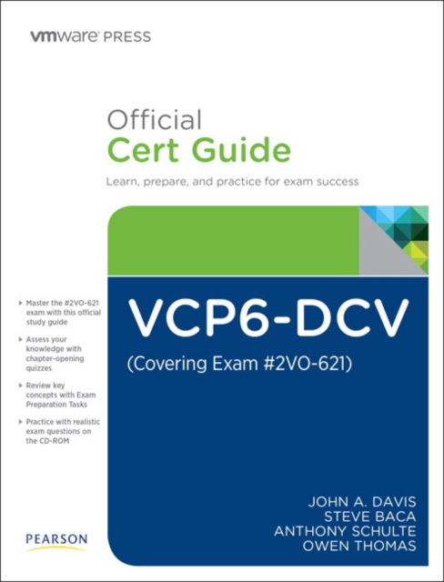 VCP6-DCV Official Cert Guide (Exam #2V0-621), Mixed media product Book