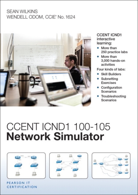 CCENT ICND1 100-105 Network Simulator, DVD-ROM Book