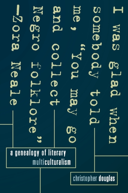 A Genealogy of Literary Multiculturalism, Paperback / softback Book