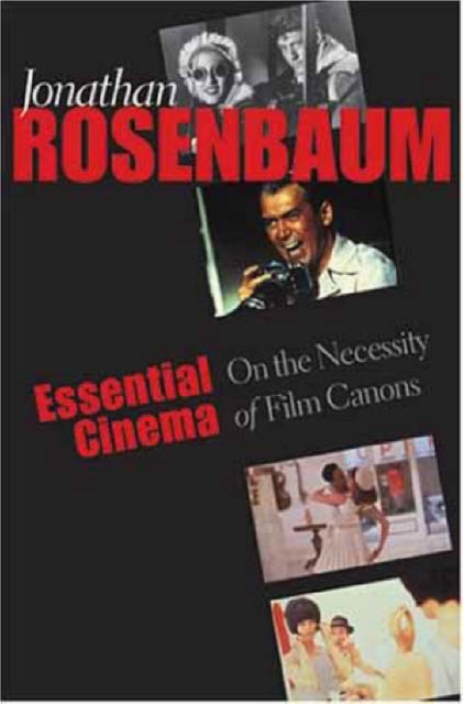 Essential Cinema : On the Necessity of Film Canons, Hardback Book