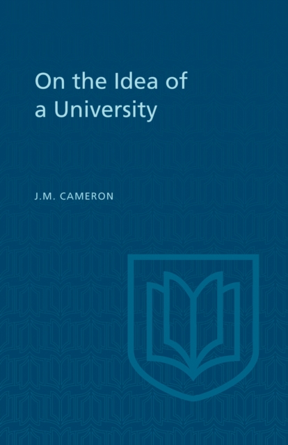 On the Idea of a University, Paperback / softback Book