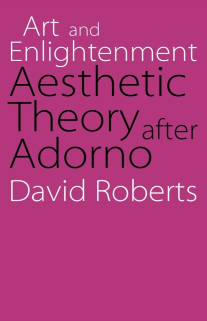 Art and Enlightenment : Aesthetic Theory after Adorno, Paperback / softback Book