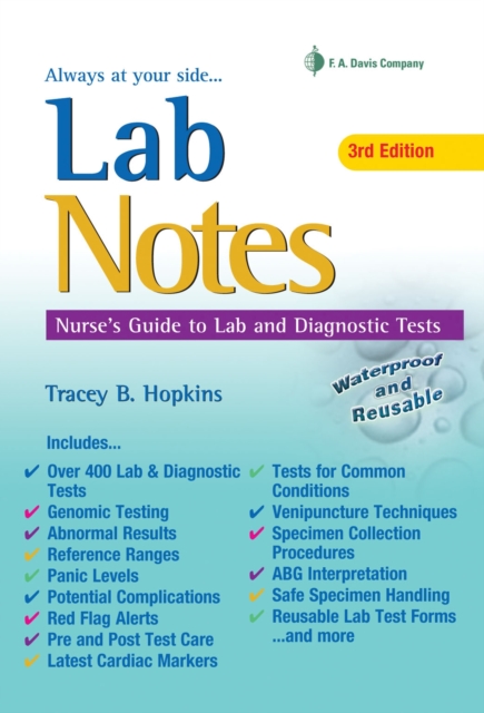 Lab Notes Gde Lab Diagnostic Tests 3e, Paperback / softback Book