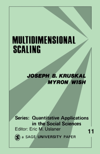 Multidimensional Scaling, Paperback / softback Book
