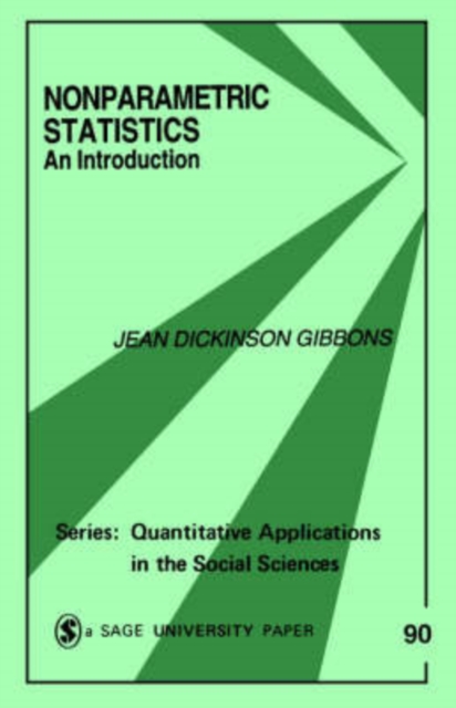 Nonparametric Statistics : An Introduction, Paperback / softback Book