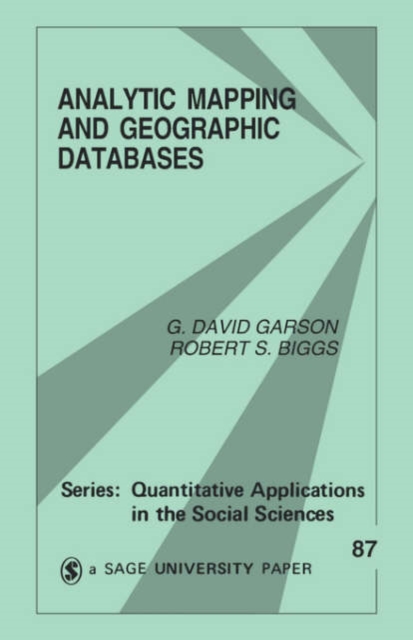 Analytic Mapping and Geographic Databases, Paperback / softback Book