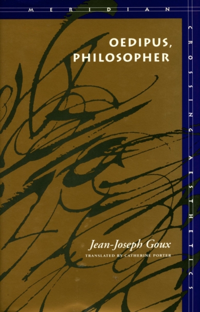 Oedipus, Philosopher, Paperback / softback Book