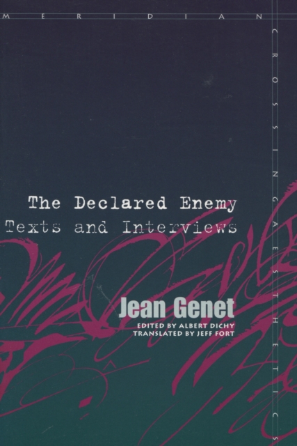 The Declared Enemy : Texts and Interviews, Paperback / softback Book