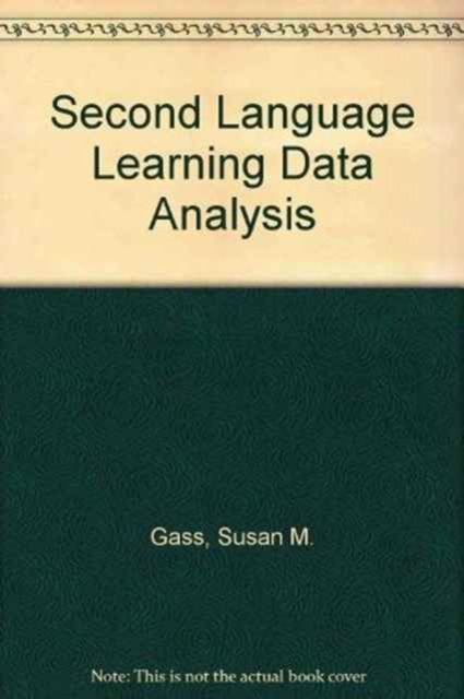 Second Language Learning Data Analysis, Multiple-component retail product Book