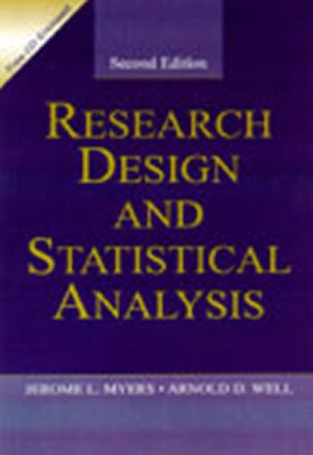 SOLUTIONS MANUAL to Accompany Research Design and Statistical Analysis 2/e, Paperback / softback Book