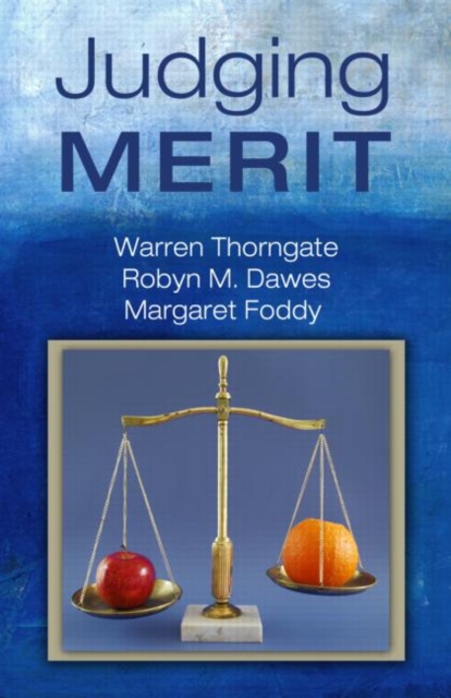 Judging Merit, Hardback Book