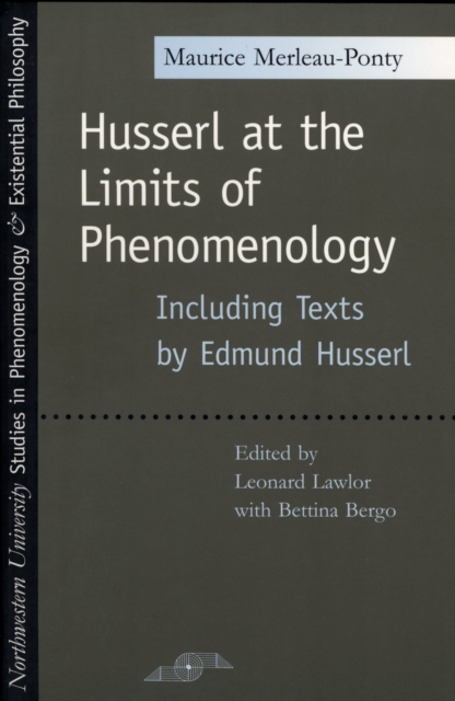 Husserl at the Limits of Phenomenology, Paperback / softback Book