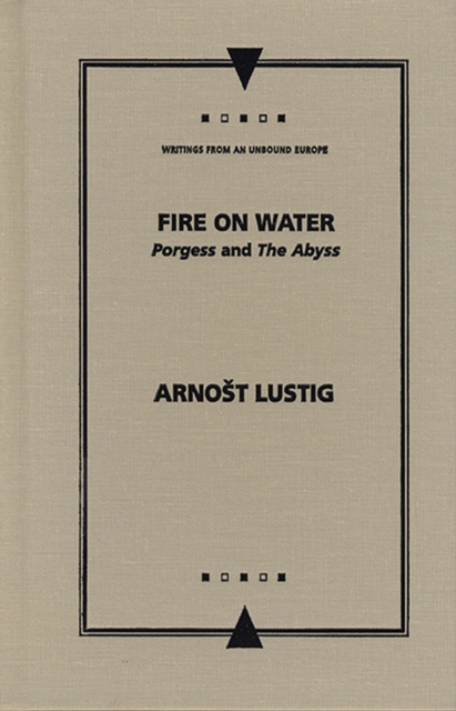 Fire on Water : The Abyss and ""Porgess, Hardback Book