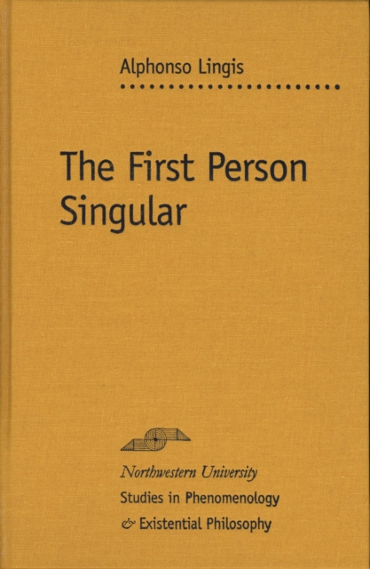The First Person Singular, Hardback Book