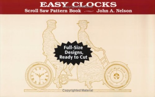 Easy Clocks : Full-Size Designs, Ready to Cut, Paperback / softback Book