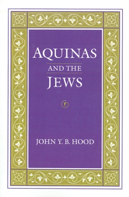 Aquinas and the Jews, Paperback / softback Book