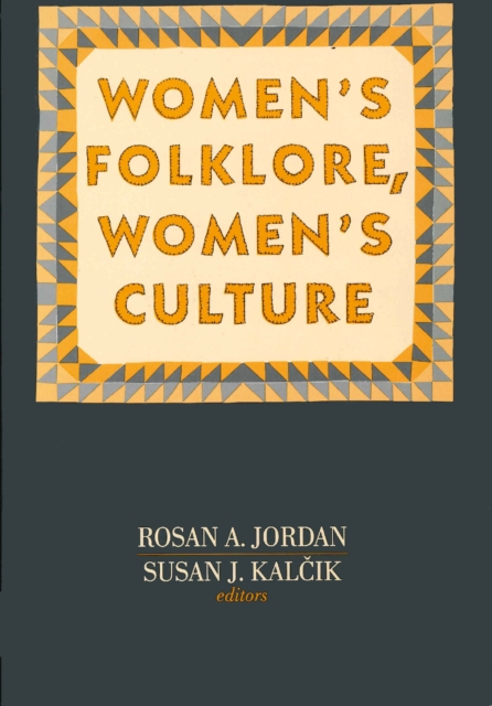 Women's Folklore, Women's Culture, EPUB eBook