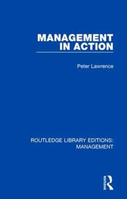 Management in Action, Paperback / softback Book