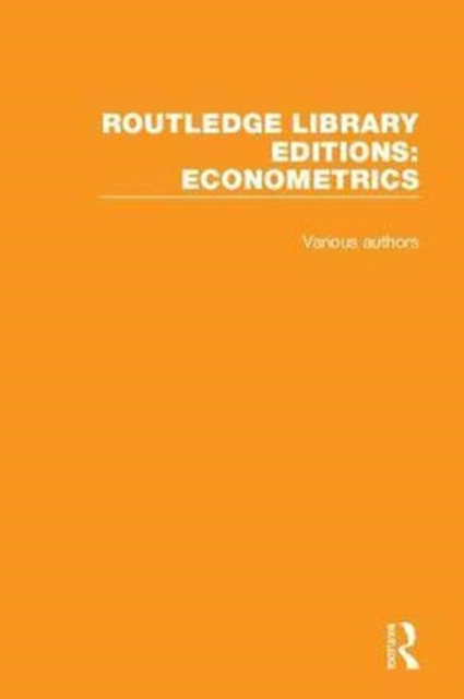 Routledge Library Editions: Econometrics, Multiple-component retail product Book
