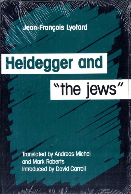 Heidegger And The Jews, Paperback / softback Book