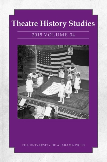 Theatre History Studies 2015, Vol. 34, EPUB eBook