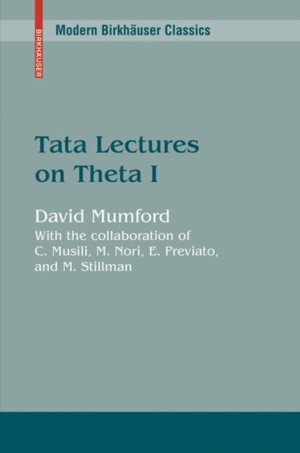 Tata Lectures on Theta : v. 1, Paperback Book