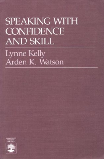 Speaking With Confidence and Skill, Paperback / softback Book
