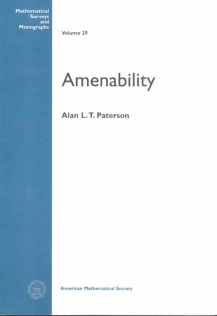 Amenability, Paperback / softback Book