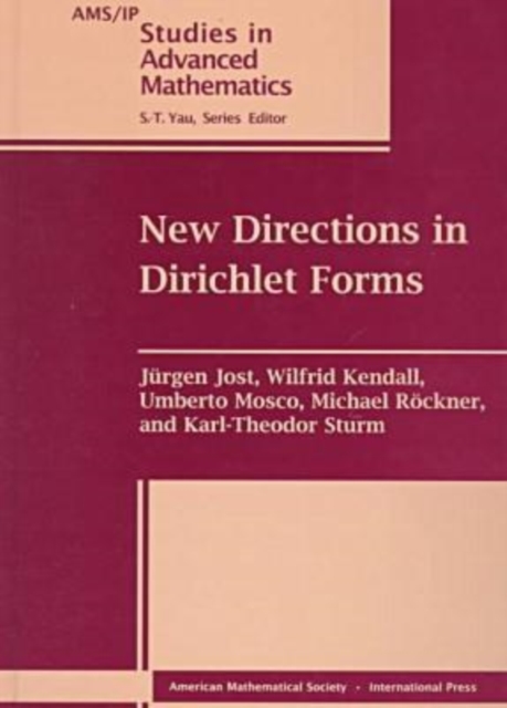 New Directions in Dirichlet Forms, Hardback Book