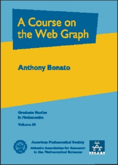 A Course on the Web Graph, Hardback Book