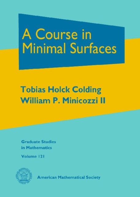 A Course in Minimal Surfaces, Hardback Book