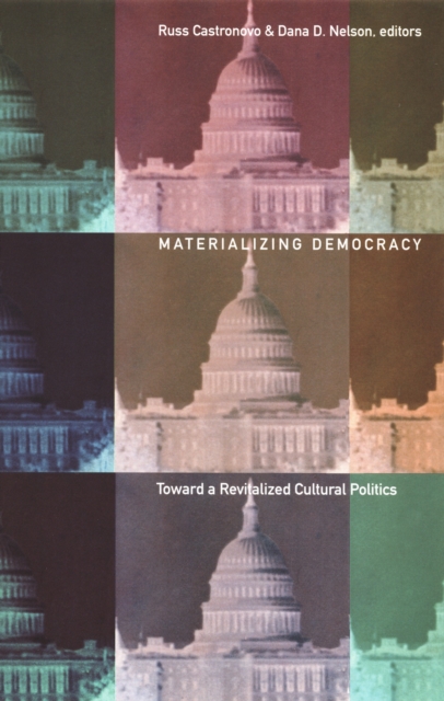 Materializing Democracy : Toward a Revitalized Cultural Politics, PDF eBook