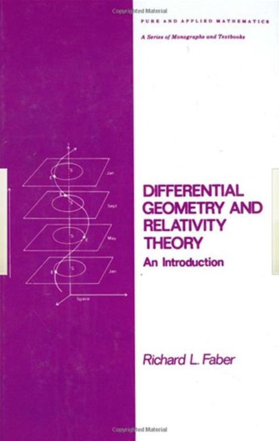 Differential Geometry and Relativity Theory : An Introduction, Hardback Book