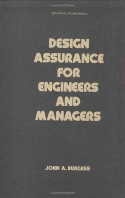Design Assurance for Engineers and Managers, Hardback Book