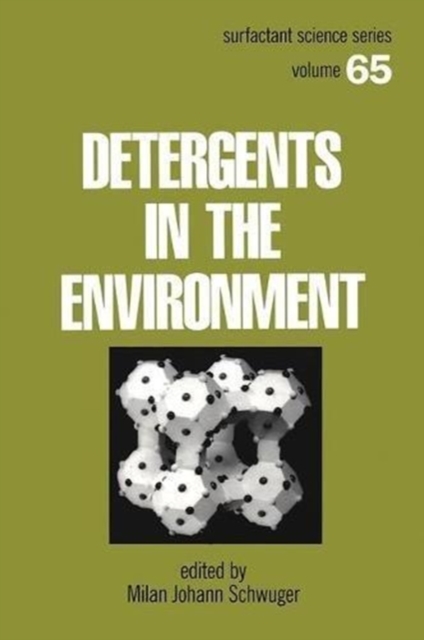 Detergents and the Environment, Hardback Book