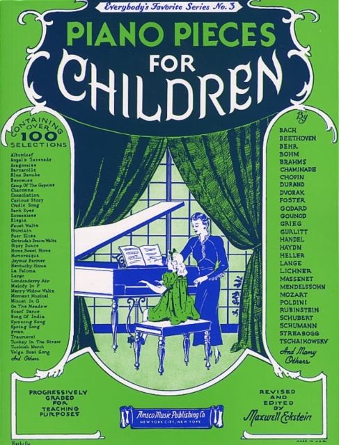 Piano Pieces For Children (EFS 3), Book Book