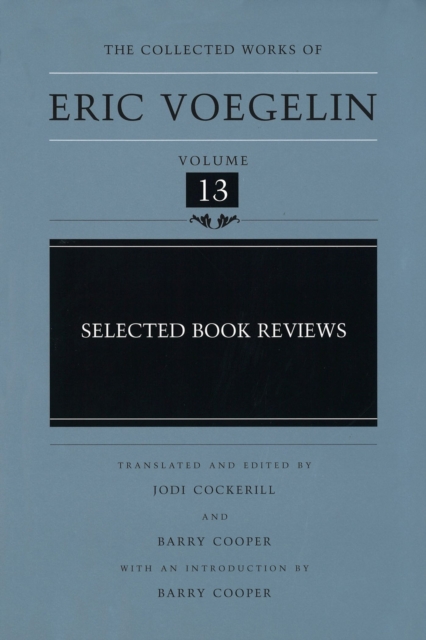 Selected Book Reviews (CW13), Hardback Book