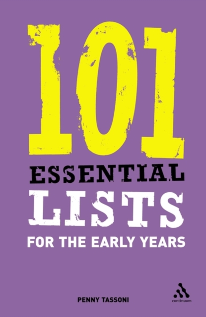 101 Essential Lists for the Early Years, Paperback / softback Book