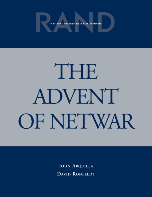 Advent of Netwar, Paperback / softback Book