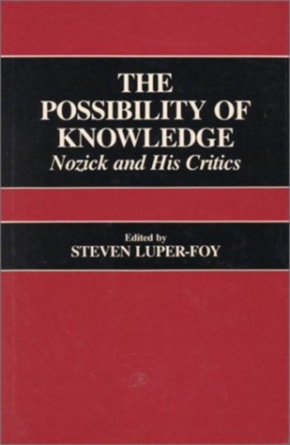 Possibility of Knowled Pb, Book Book