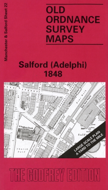 Salford (Adelphi) 1848 : Manchester Sheet 23, Sheet map, folded Book