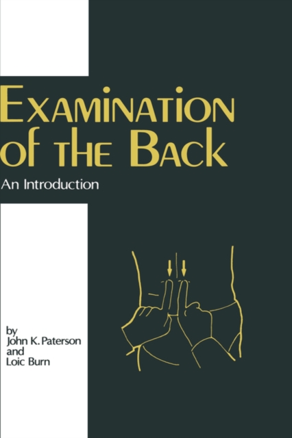 Examination of the Back - An Introduction, Hardback Book